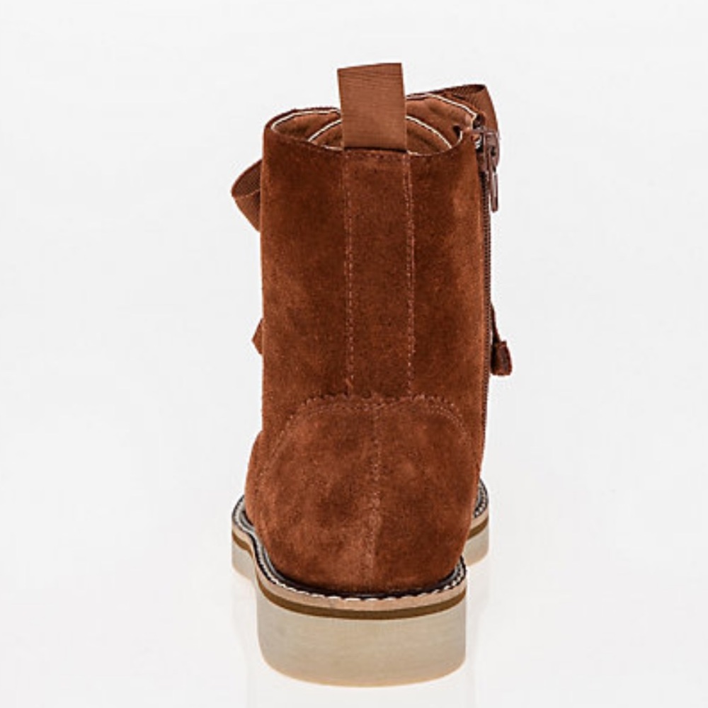 Suede Combat Boot - Picture 3 of 3